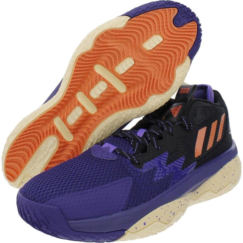 adidas unisex -adult Dame 8 Shoes purple sneakers new